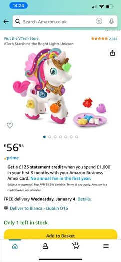 vtech magical unicorn
