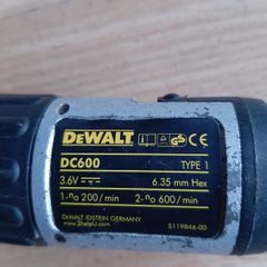 De walt screw driver 3.6watt
