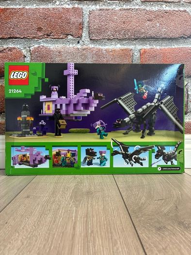 Lego Minecraft 21264 The Ender Dragon and End Ship Brand New Sealed