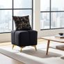 Bubble Cube Pouffe  Velvet Upholstery, Designer Accent Seat Image 8