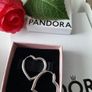 New genuine pandora heart earrings Image 3