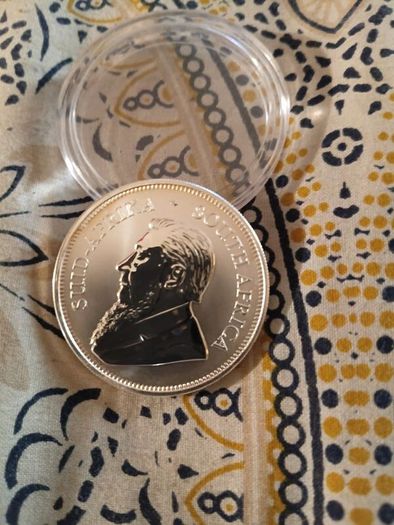 1oz 999 fine silver Krugerrand