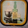 Antique J&B Rare Scotch whiskey metal tray Image 4