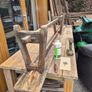 Antique mid 18c yew bench Image 7