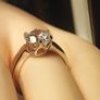 18ct White Gold Hand Made 2ct.Diamond Solitaire Ring Image 5