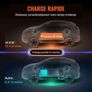 Portable EV Charger Type 2, 16A 3.7 kW, Electric Vehicle Car Charger with 8.6 m Charging Cable CEE 7 7 Plug LCD Screen IEC 62196 Home EV Charging Station with Carry Bag Charging Cable Hook Image 3