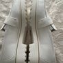 White Remonte Buckle Low Platform Loafers - Size 39- Nearly New Image 3