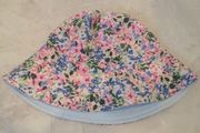 Reversible girls sun hat