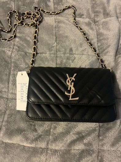 Black handbag