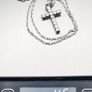 Sterling Silver CZ Cross On 925 Italian Chain Image 9