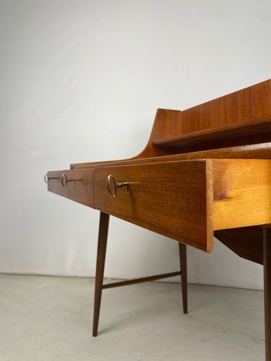 Mid Century Danish Teak Desk & Chair