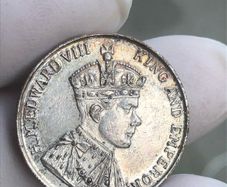 1937 EDWARD VIII th Coronation medal