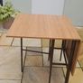 vintage 1960s extendable space saver table Image 10