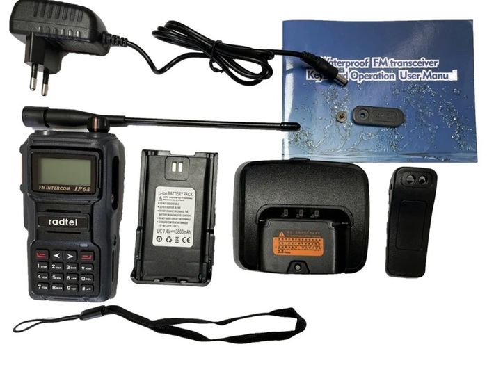 2x Radtel IP-68 Full Band Waterproof Radios. New