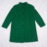 Precis Emerald Green High Neck Wool Cashmere Coat 16UK/44EU Image 8