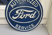 Ford  service cast iron sign