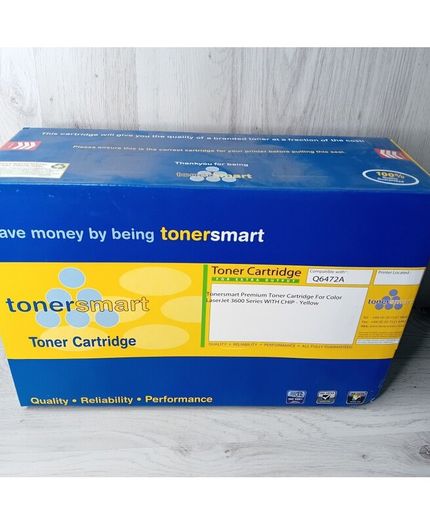 Toner Smart Toner Cartridge Yellow Toner Q6472a