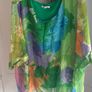 Lovely Italian one size summer top size UK16-20 EU 44-48 Postage included Image 2