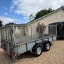 12x6 Ifor Williams Plant Trailer c/w high mesh Image 3