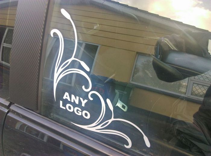 Truck / lorry window stickers