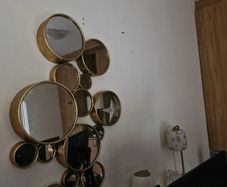 Circles mirror, 100cm x 80cm