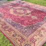 Beautiful vintage large wool rug Image 4