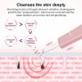Skin Scrubber, Facial Cleanser Skin Spatula Blackhead Remover-Comedone Extractor- Ultrasonic Peeling Pore Cleaner -Facial Lifting Tool Massager Image 4