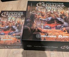 Crusader Kings Board Game With Expansion Councilors Inventions Complete
