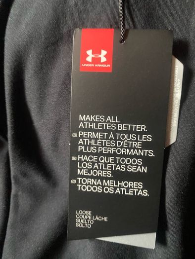 Under Armour Full Zip tracksuit Top heat gear size xl