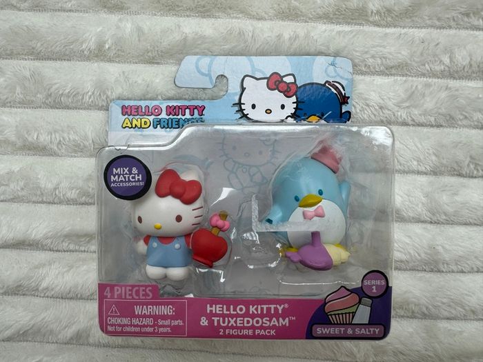 Hello Kitty and Friends Hello Kitty Tuxedosam new Damaged box Please see pictures