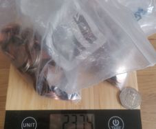 2.4kg Bag of Pre-Euro Irish Coins