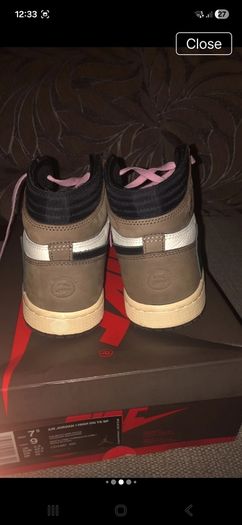 Jordan 1Travis Scott High Mocha