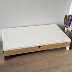 Laptop riser drawer