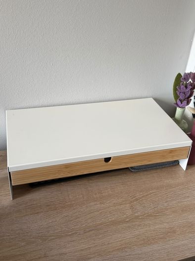 Laptop riser drawer