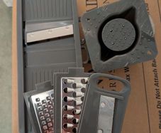 Mandoline and Non-Stick Frying Pans