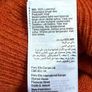 FARAH Lambswool jumper in orange color Image 7