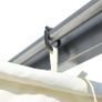 Pergola with Retractable Roof Anthracite 3x3 m Steel Image 5