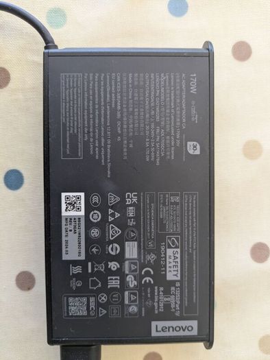 Lenovo 170W laptop charger