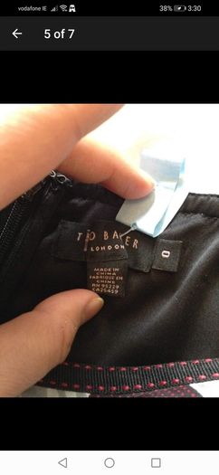 Ted Baker 100% Silk Dress