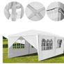 Affordable 3 x 6 m Gazebo Party Marquee Tent Garden Gazebo with 6 Side Panels Waterproof Party Tent Image 4