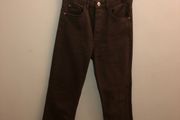 Stradivarius brown jeans (size 6)