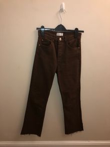 Stradivarius brown jeans (size 6)