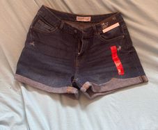 womens denim shorts new with tahs