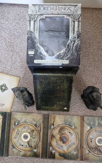 Lord of the Rings collectors DVD gift set