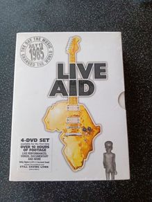 Live Aid Box Set 4 DVD New Sealed Rare