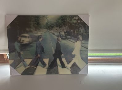 Abbey Road Official Beatles Abbey Road 3D Lenticular Wall Art Panel