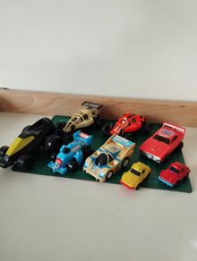 Vintage Plastic Toy Cars