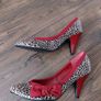 Schuh red shoes- uk7 Image 8