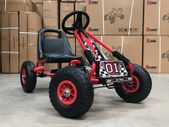 kids pedal go karts outdoor toys red green blue