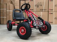 main image for ad kids pedal go karts outdoor toys red green blue